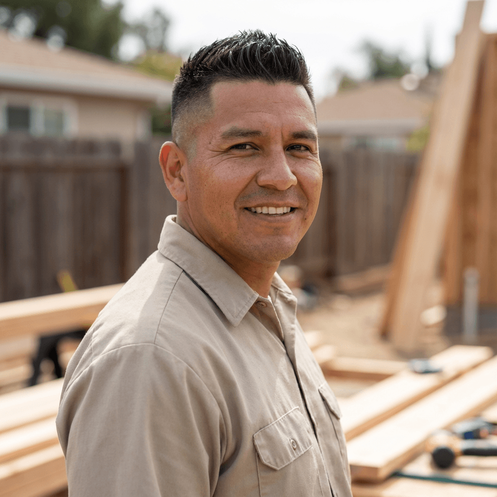 David Gutierrez, homeowner in Fillmore